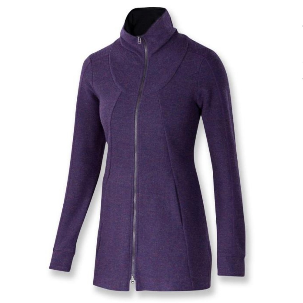 Ibex Merino Wool Alana Full Zip Tunic Jacket
